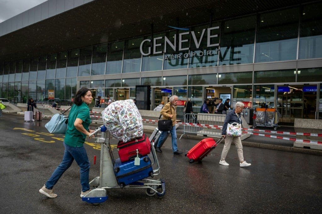 Arrivées à l’aéroport de Genève